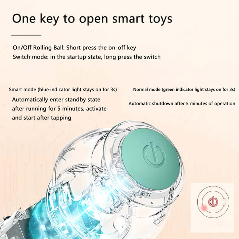 interactive cat toy ball