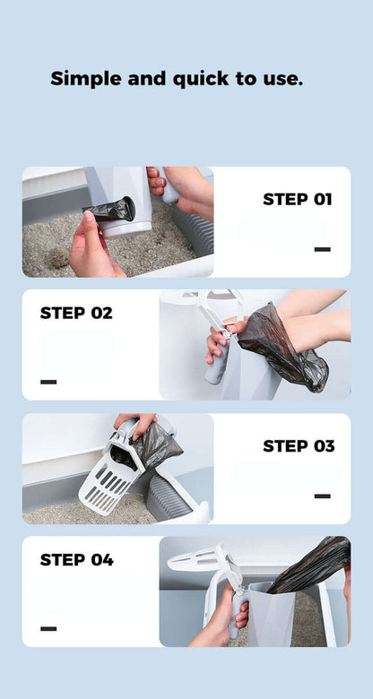 cat litter scoop